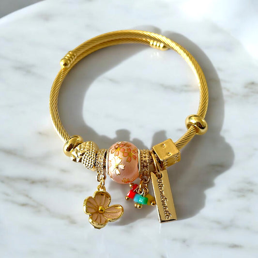 Pulsera Flor de Sakura